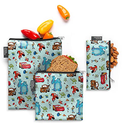 Simple Modern Disney Reusable Snack Bags for Kids | Food Safe, BPA Free, Phthalate Free, Polyeste... | Amazon (US)