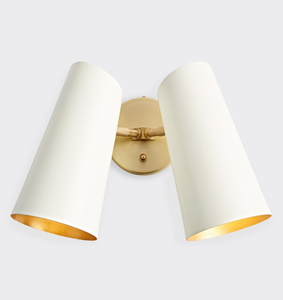 Cypress Double Sconce | Rejuvenation