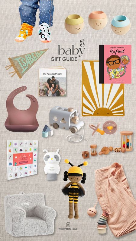 Gift guide for babies! Gift guide for baby, gifts for the littles in your life, under $50 gifts 

#LTKkids #LTKHoliday