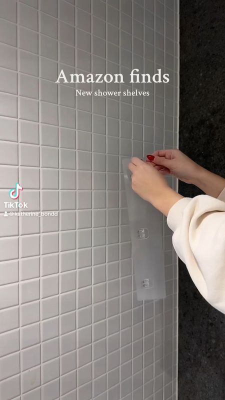 Amazon finds - stick on shower shelves 

#LTKeurope #LTKhome #LTKMostLoved