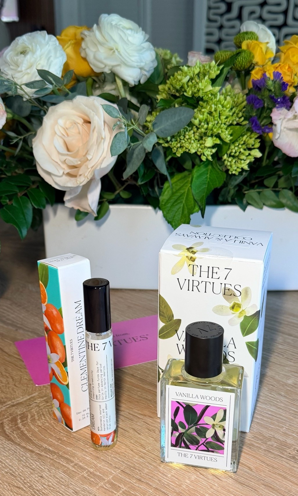 A little fragrance moment 🌸✨

Thank you @the7virtues for the prettiest Mother’s Day mailer. Vanilla Woods is warm, soft, and comforting, while Clementine Dream adds the perfect fresh touch. Such a beautiful pairing for everyday wear or a thoughtful gift 🤍

Linking both scents here if you’re looking for a soft, feminine fragrance to add to your routine.

#LTKbeauty #LTKfinds #fragrancefinds #perfumeaddict #cleanbeauty #mothersdaygiftideas #gifted #the7virtues #vanillawoods #beautyfinds