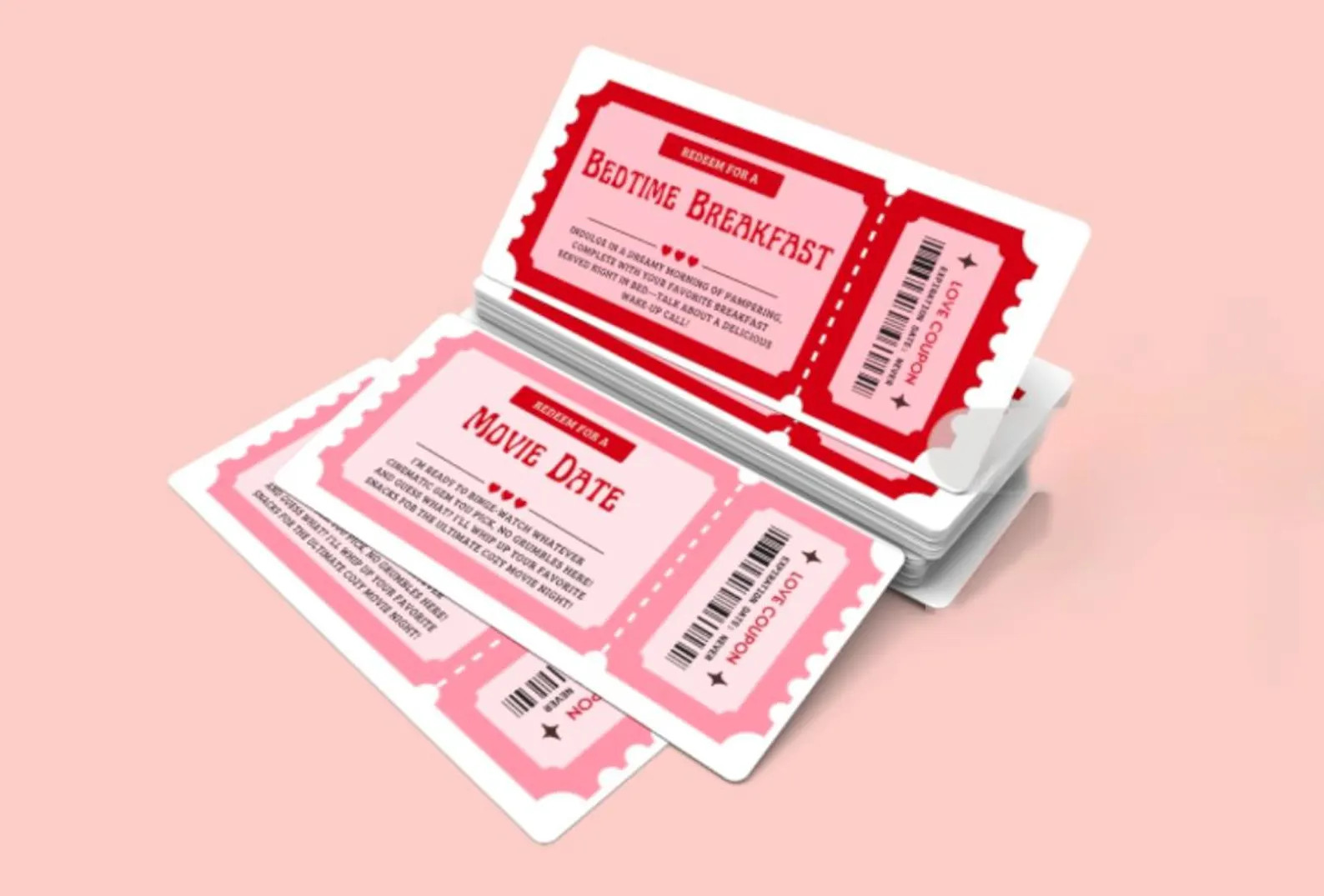 Printable Date Idea Coupons, Digital Download Vouchers, Anniversary, Valentine’s Day, Date Nigh... | Etsy (US)