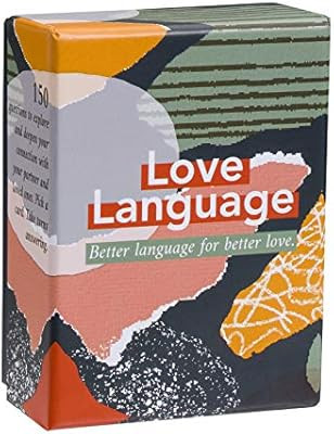Love Language: Card Game - 150 Conversation Starter Questions for Couples - to Explore & Deepen C... | Amazon (US)