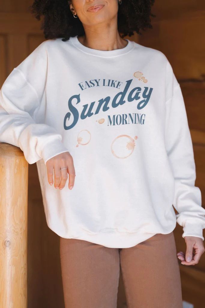 Easy Like Sunday Sweatshirt - Girl Tribe Co. | Girl Tribe Co.