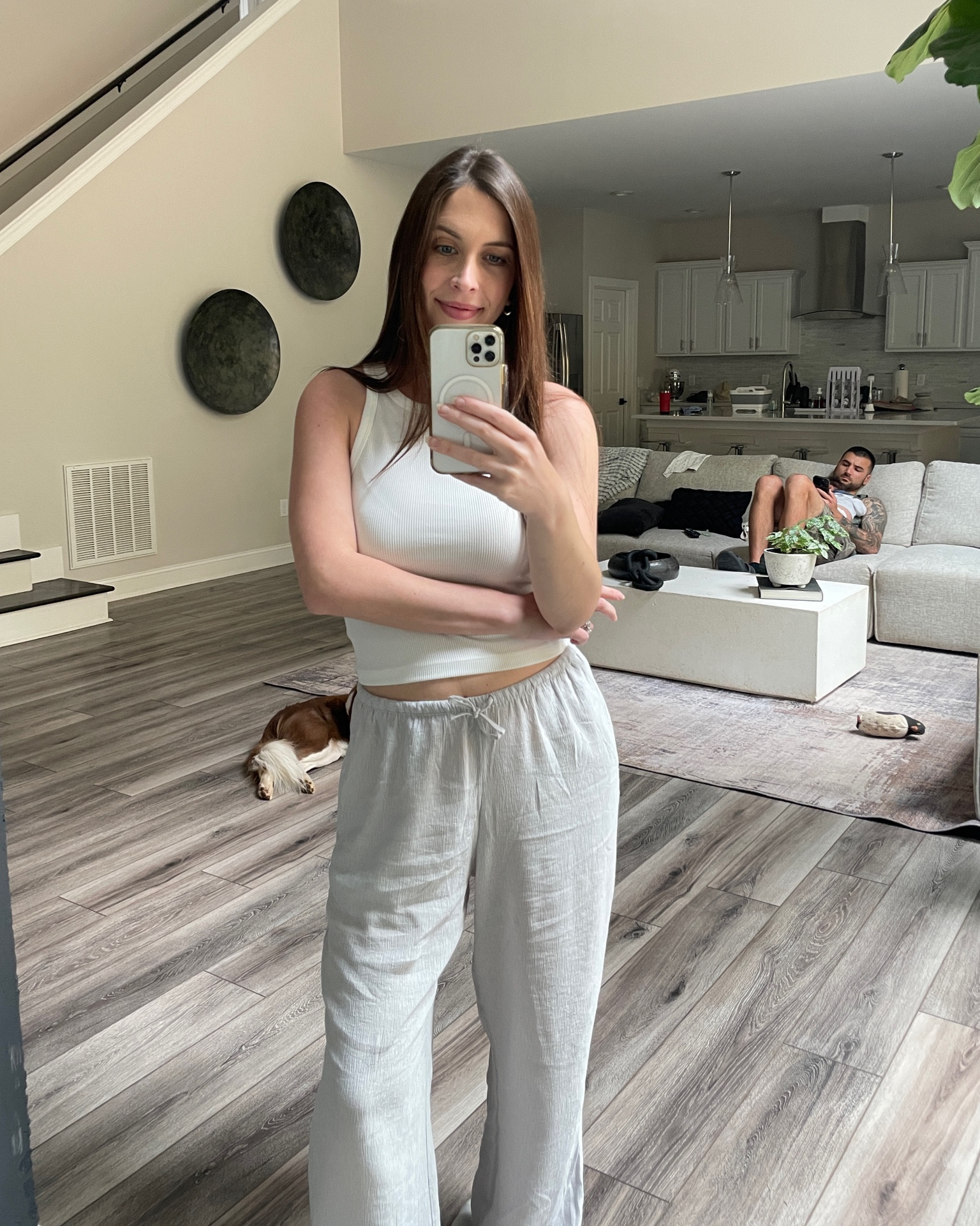 Another postpartum outfit 

#LTKsalealert #LTKfindsunder50 #LTKbaby