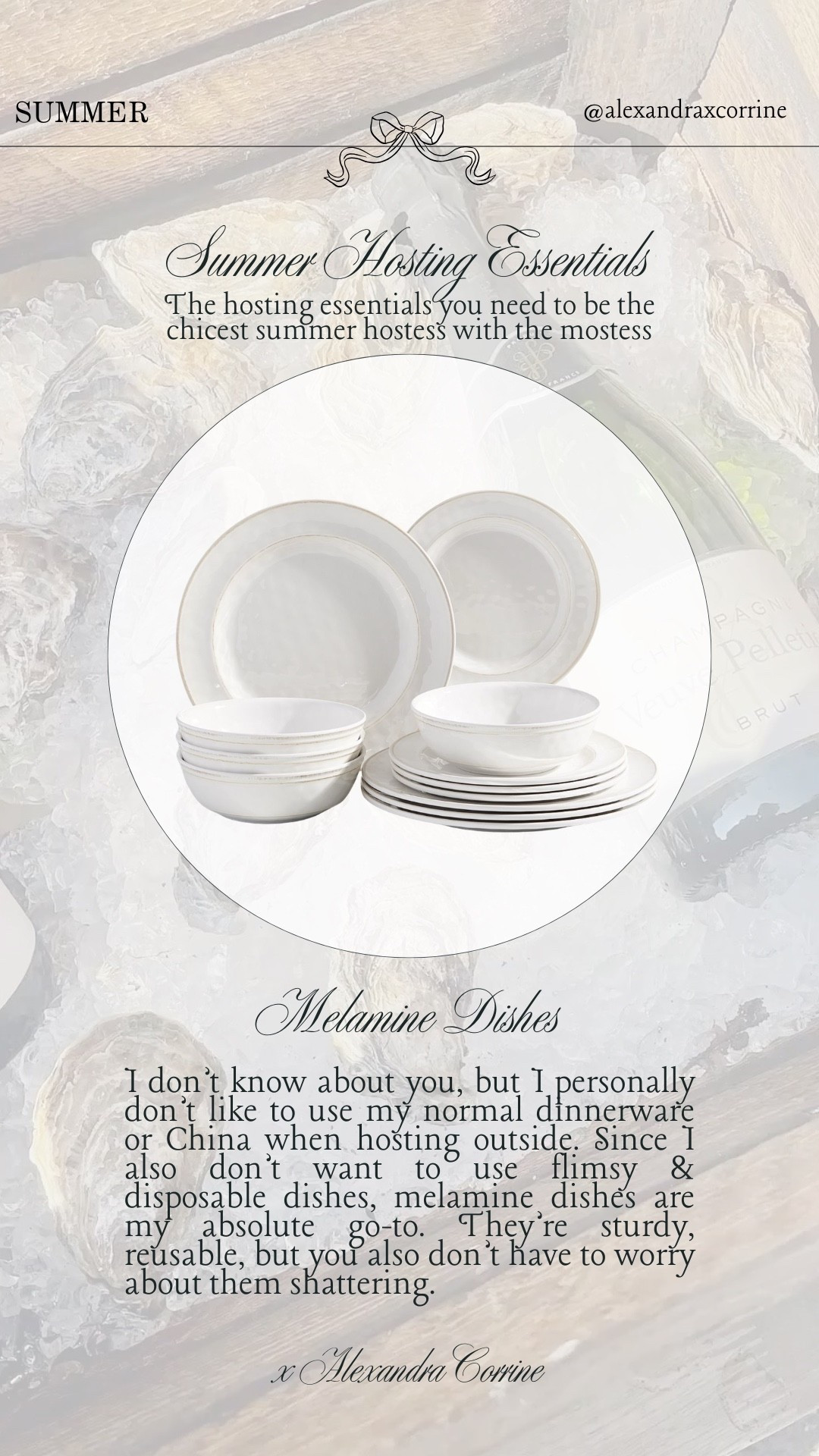 Summer hosting essentials 🥂 the hosting essentials you need to be the chicest summer hostess with the mostess 🐚🌊

Summer hosting essentials, hostess, summer party, seashell, summer aesthetic, serving trays, summer holiday

#LTKSeasonal #LTKHome