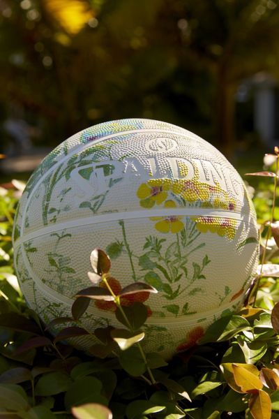 Spalding UO Exclusive Floral Basketball | Urban Outfitters (US and RoW)