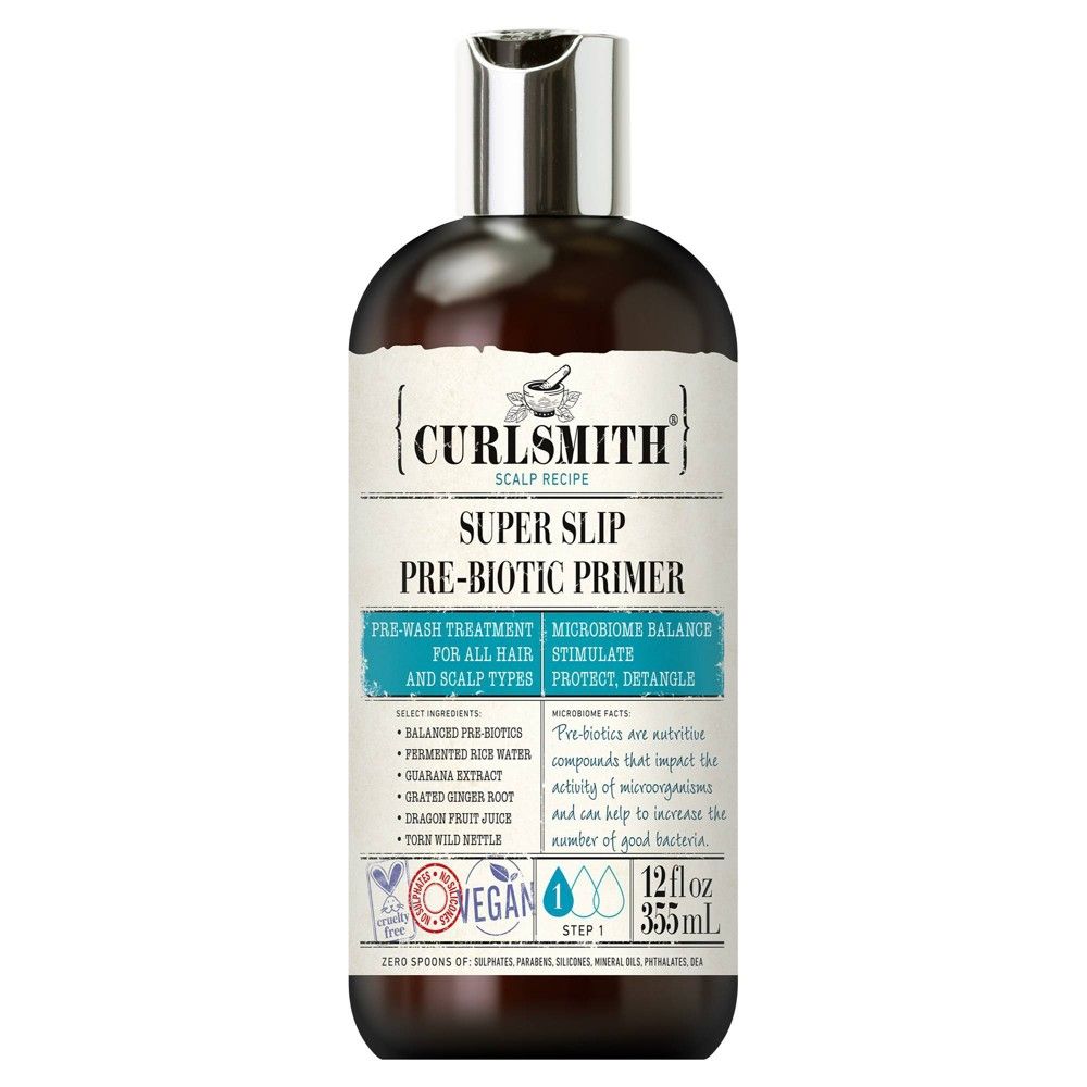 CURLSMITH Super Slip Pre-Biotic Primer Hair Treatment - 12 fl oz - Ulta Beauty | Target