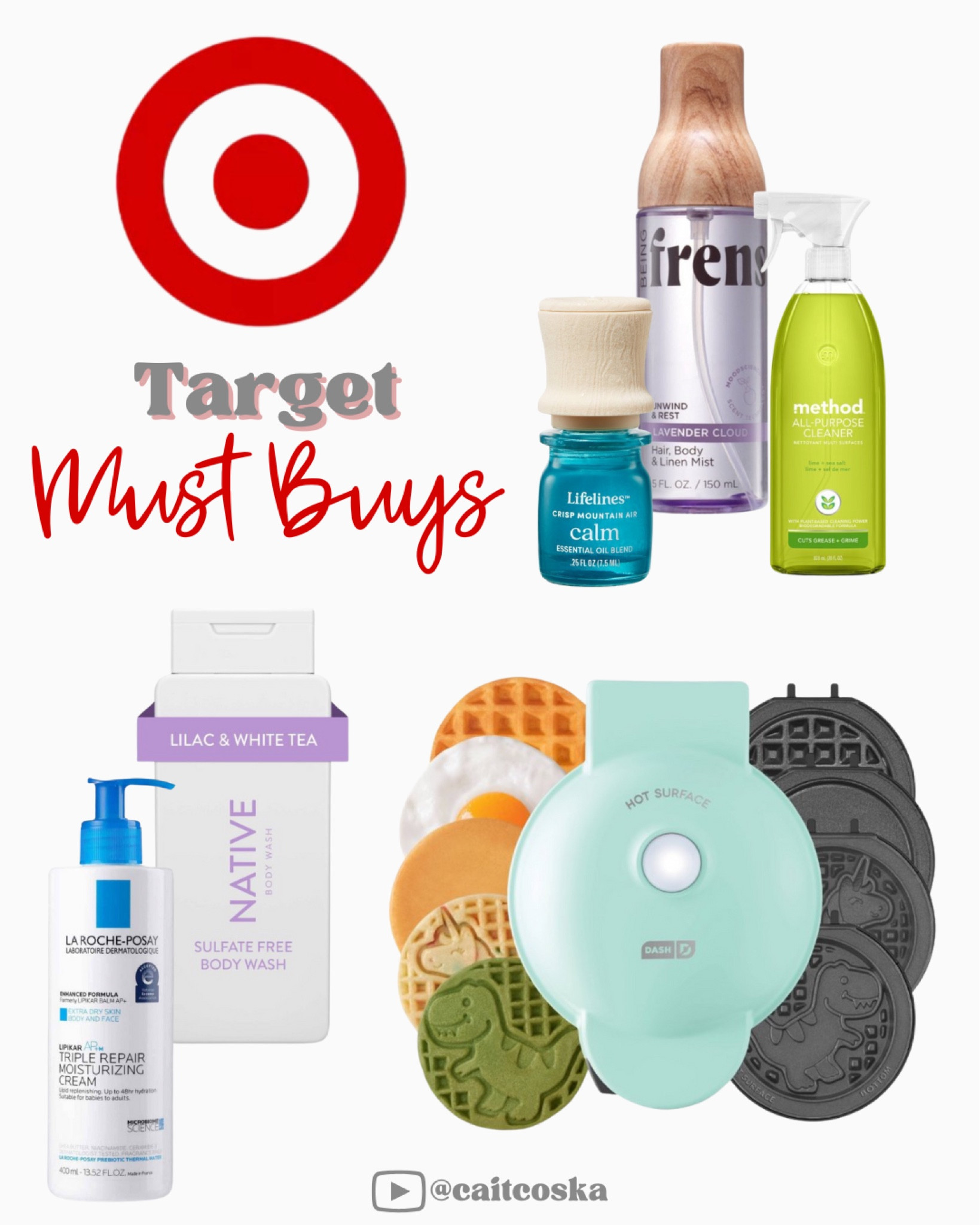 Target finds you need in your cart ASAP! 🛒 From must-have household essentials to personal care faves, I’ve got you covered.✨ 

I’ve got a few cleaning supplies I’m absolutely obsessed with—the fresh scents make cleaning way more enjoyable!

The Dash waffle maker? Total game changer for meal prep, and the kids can’t get enough of the fun designs!

Plus, I’m sharing some personal care must-haves that have never let me down.


#LTKHome #LTKFindsUnder50 #LTKFamily