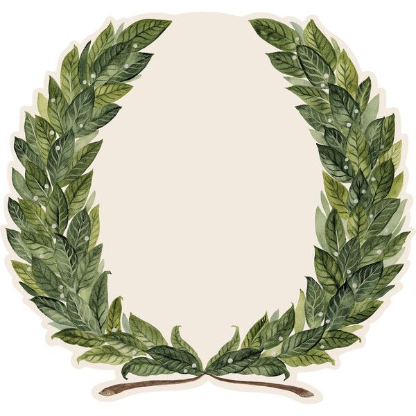 Laurel Wreath Placemat, Set of 12 | Maisonette