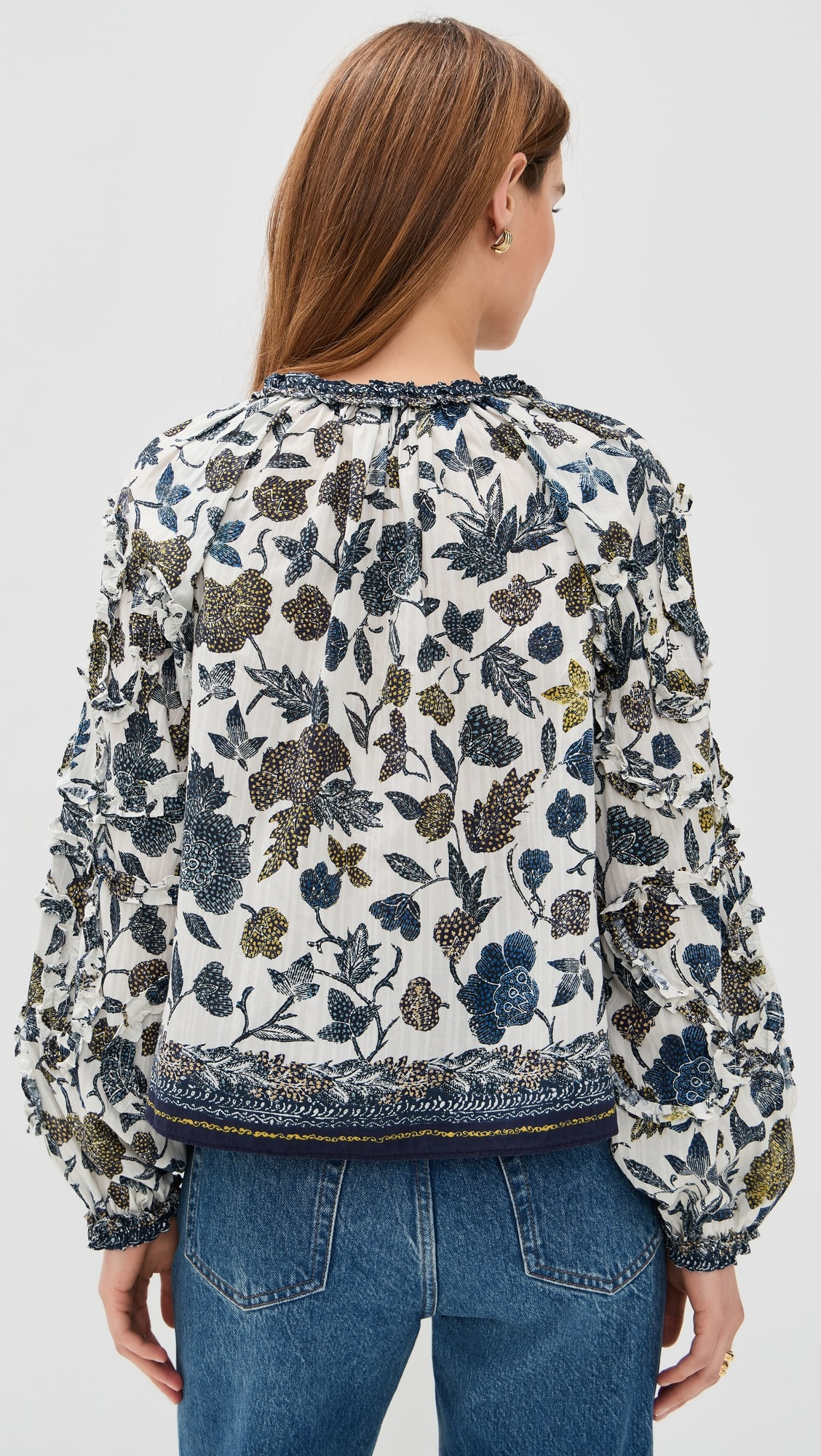 Azrou Cotton Long Sleeve Blouse | Shopbop