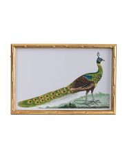 12x18 Peacock In Ornate Framed Wall Art | Marshalls