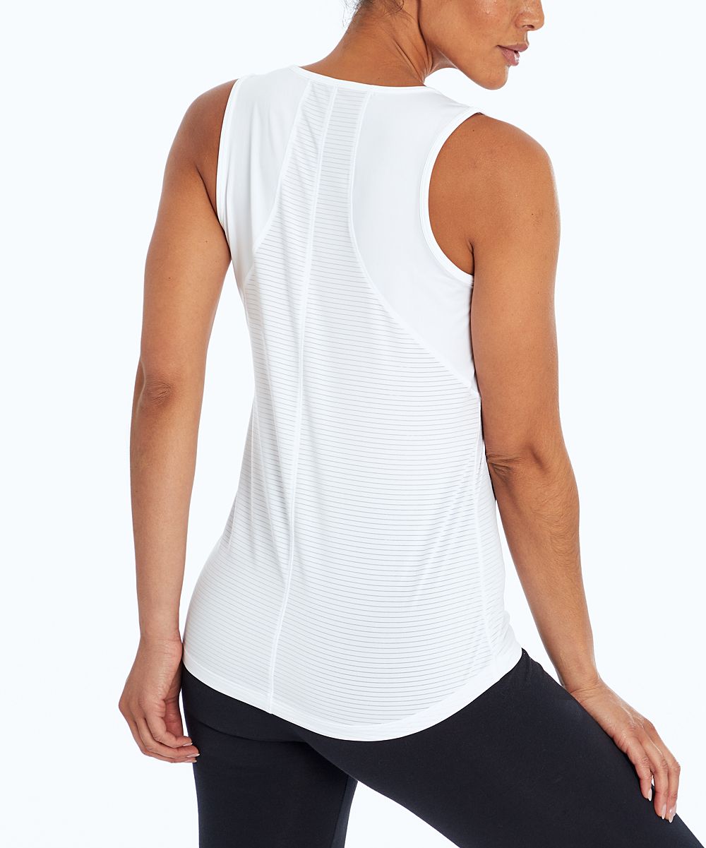 Marika Women's Tank Tops WHITE - White Hera Tank - Women | Zulily