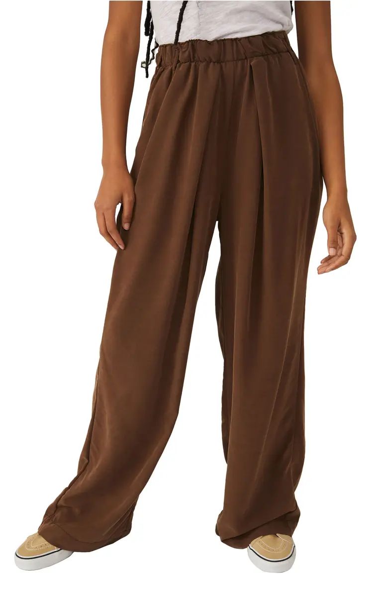 Free People Nothin' to Say Wide Leg Pants | Nordstrom | Nordstrom