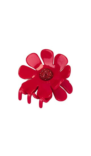 Daisy Claw Clip in Fire | Revolve Clothing (Global)