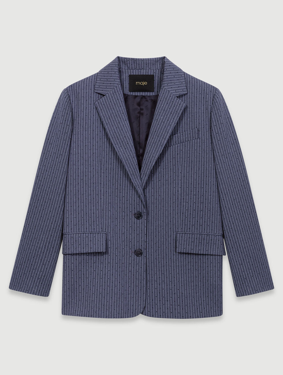 Rhinestone suit jacket | Maje US | Maje US