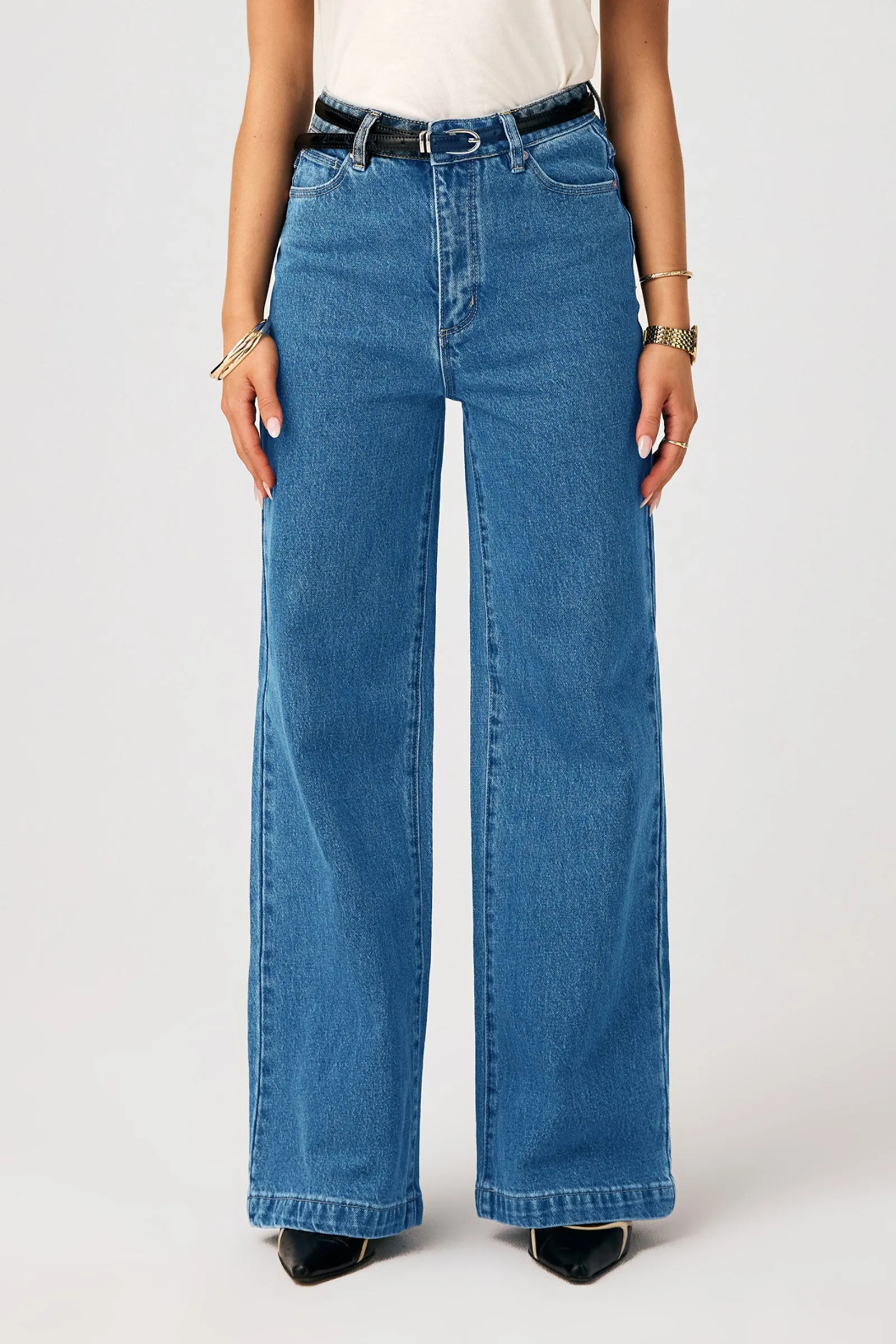 94 High & Wide Petite - Eva Organic | Abrand Jeans APAC