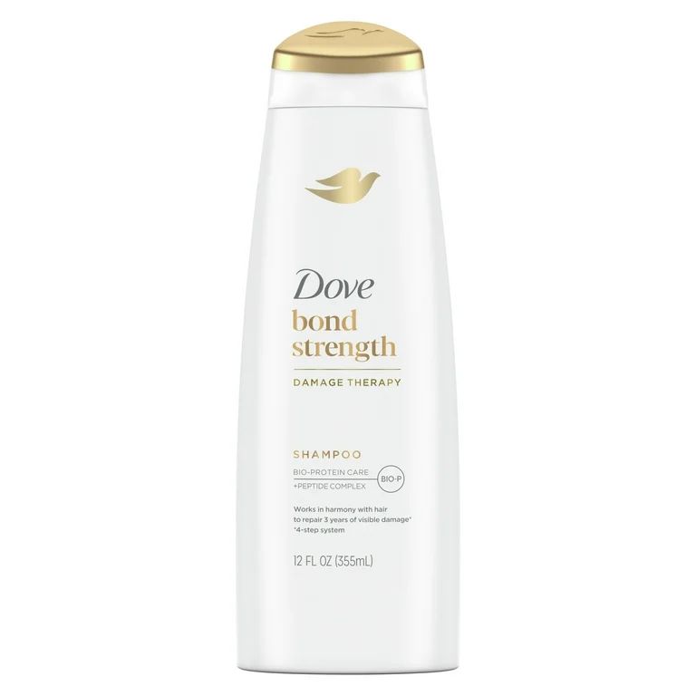 Dove Bond Strength Women's Shampoo for Damaged Hair with Bio Protein Care, 12 oz | Walmart (US)