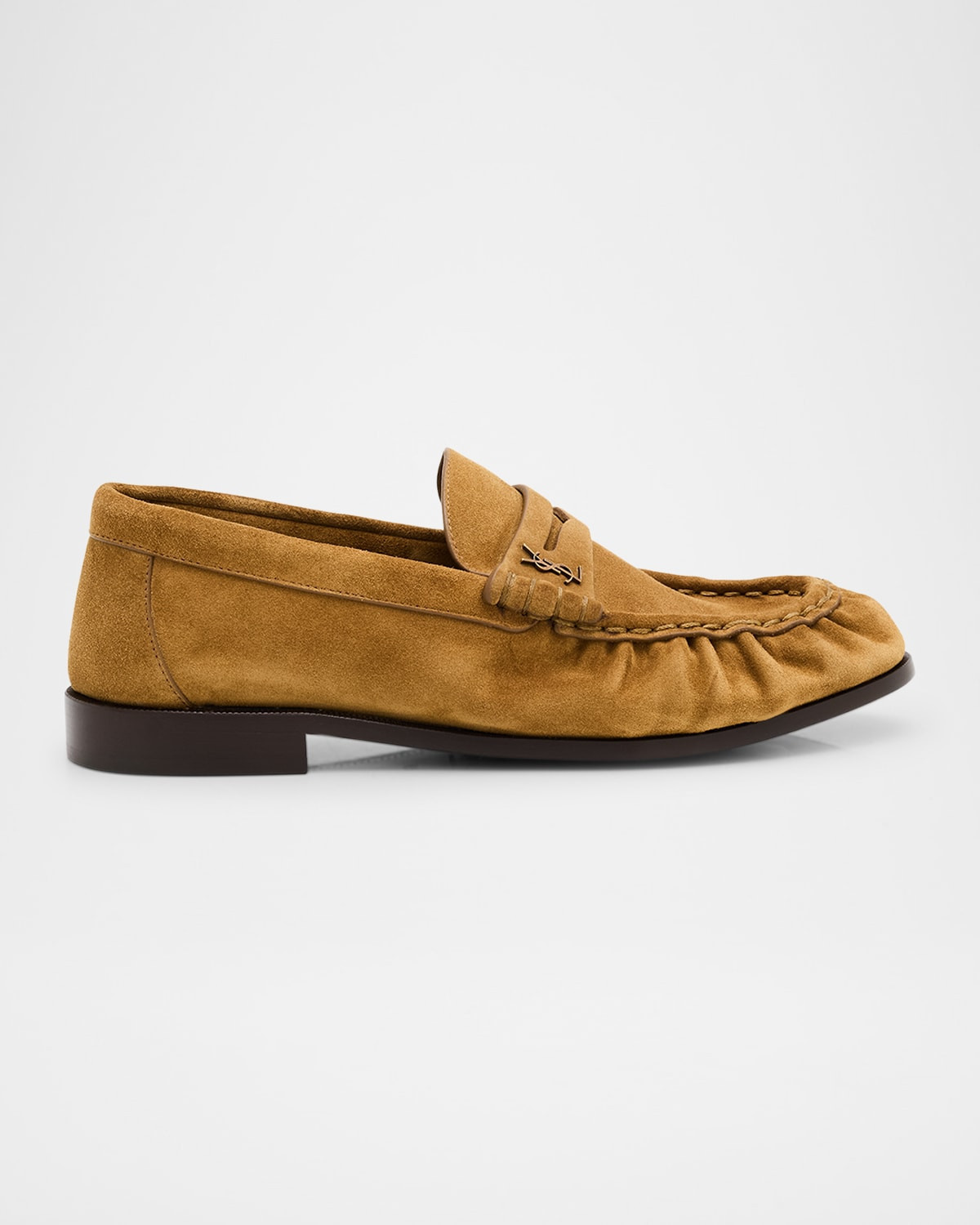 Le Suede YSL Penny Loafers | Neiman Marcus