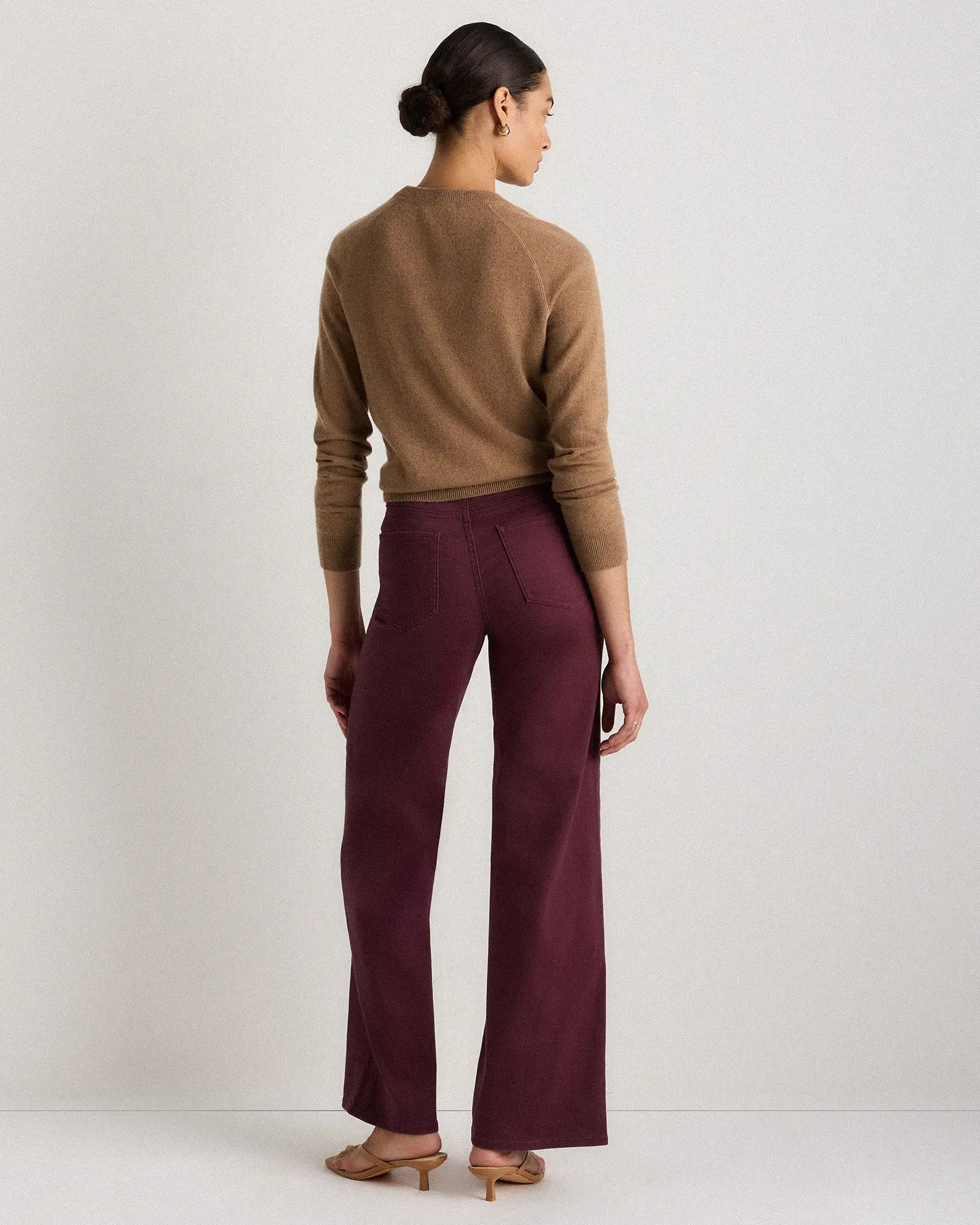Bella Stretch Wide Leg Jeans | Quince