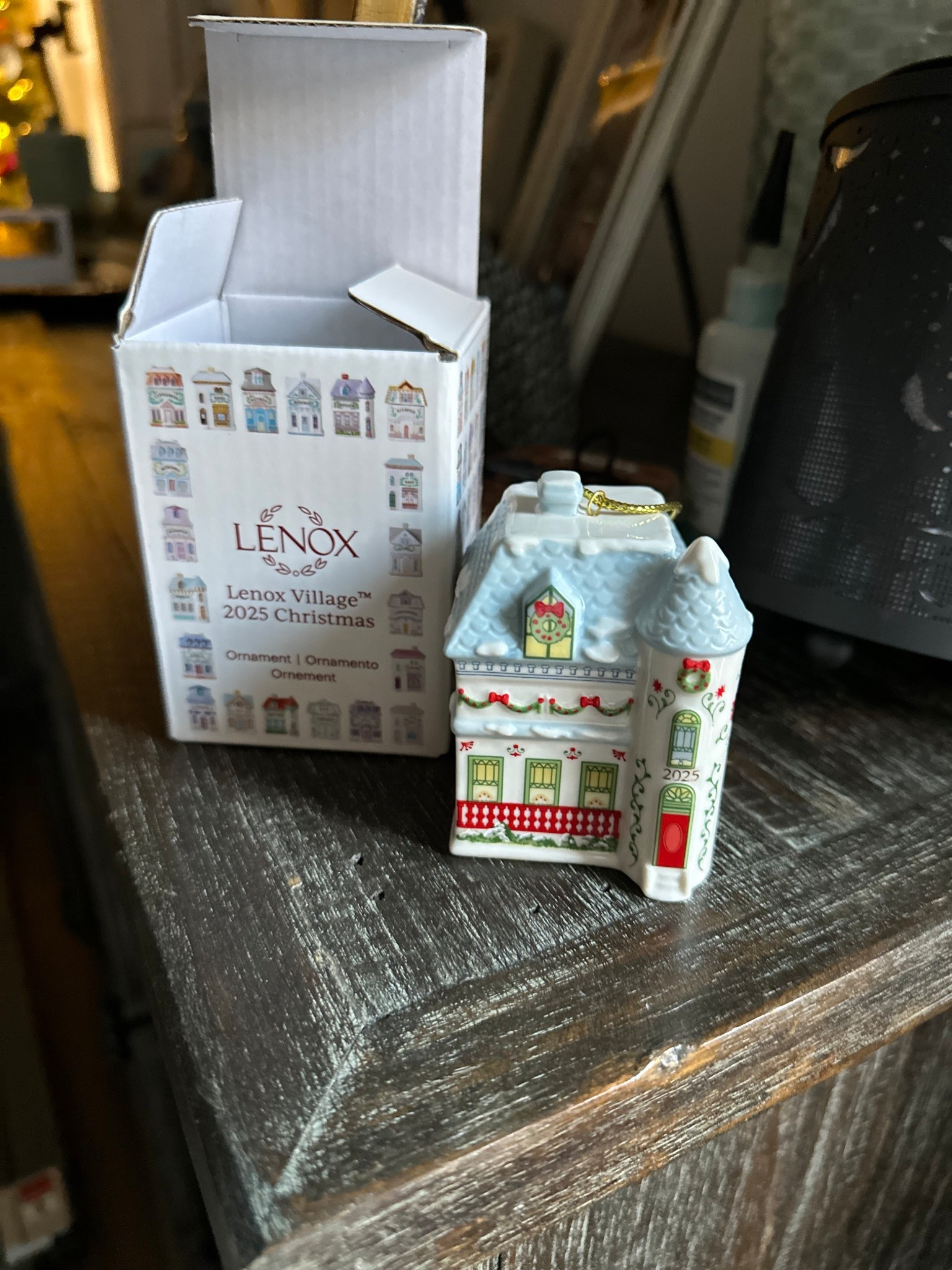 If you love the Lenox Spice Village and are looking for a similar style, here is the beautiful new Lenox 2025 Special Edition Ornament for my collection, my best friends and I are going to start getting these yearly! 
Painted porcelain
Yearly tradition
Collectible Ornament
Gorgeous colors 
Similar to Lenox Spice Village 



#LTKHoliday #LTKHome #LTKGiftGuide