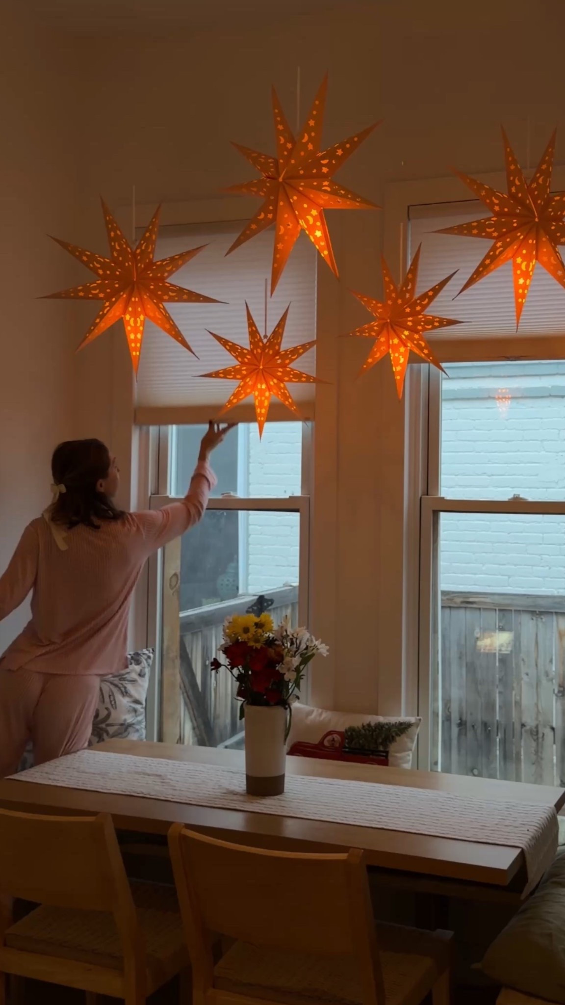 Christmas decor magical hanging stars, holiday hanging star lights, festive star decorations, magical Christmas home decor, Christmas star ornaments, cozy holiday lighting, winter wonderland decor, sparkling hanging stars, Christmas ceiling decorations, elegant holiday star accents, whimsical Christmas decor, magical holiday ambiance, star-shaped Christmas lights, modern holiday decor 2025, cozy festive home styling, twinkling Christmas stars, Christmas window star lights, neutral holiday star decor, Scandinavian star decorations, enchanted Christmas home ideas, warm glowing holiday lights, chic Christmas star decor, magical winter home decor, aesthetic Christmas decorations, holiday decor inspiration 2025

#LTKHome #LTKHoliday