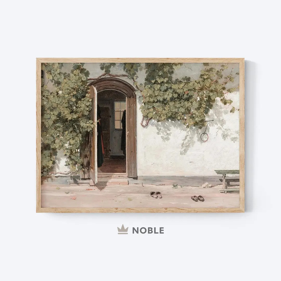 Vintage Italy Summer Painting, Printable, Italy Wall Art, Neutral Tones Painting, Beach Decor, Di... | Etsy (US)