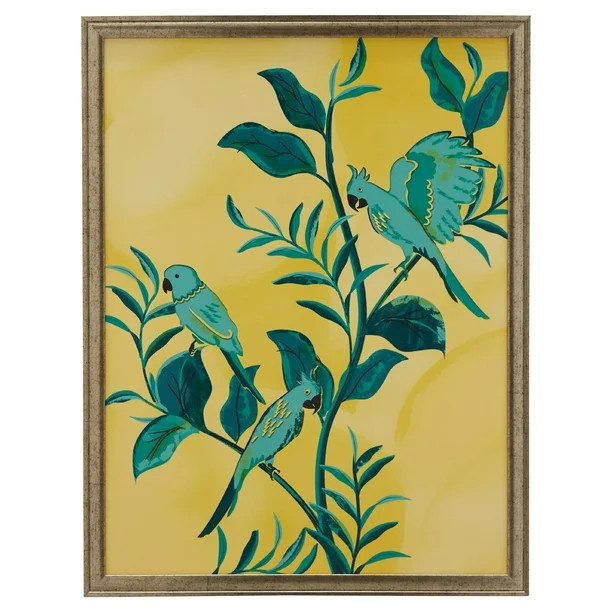 Day Birds Champagne 33.37" x 43.37" Frame by Drew Barrymore Flower Home | Walmart (US)