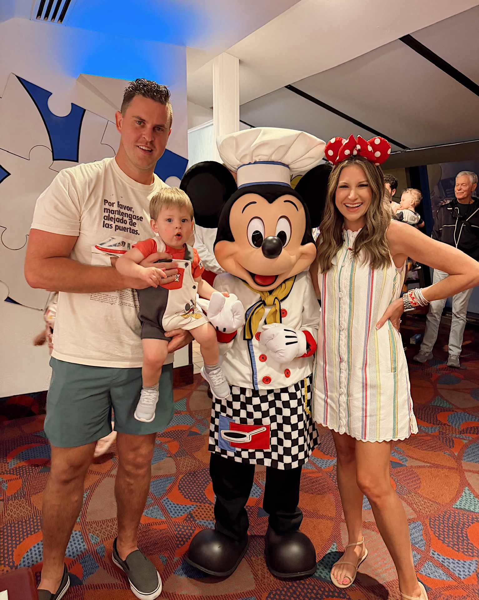Family Disney character dinner outfits! I’m in a small dress, storms outfit is Amazon & Sean’s shirt and my ears are Etsy! 

What to wear to Walt Disney world men, toddler, women 

#LTKMens #LTKKids #LTKTravel