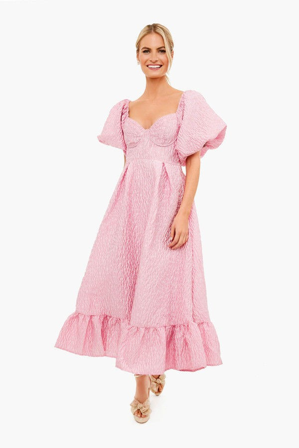 Sweetness Jacquard Maxi Dress | Tuckernuck (US)