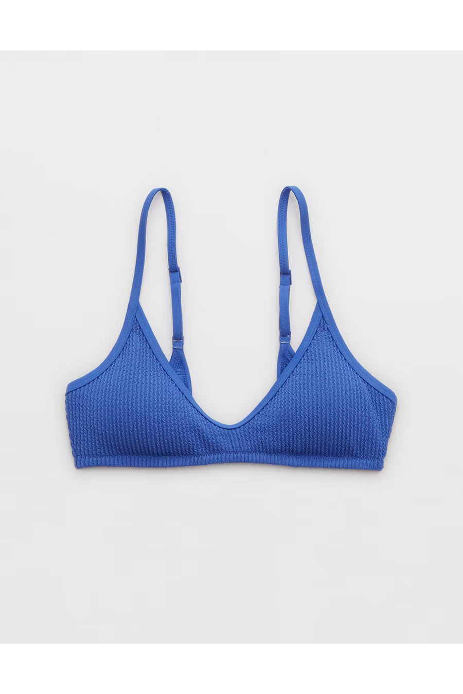 Aerie Crinkle Voop Binding Bikini Top | Aerie