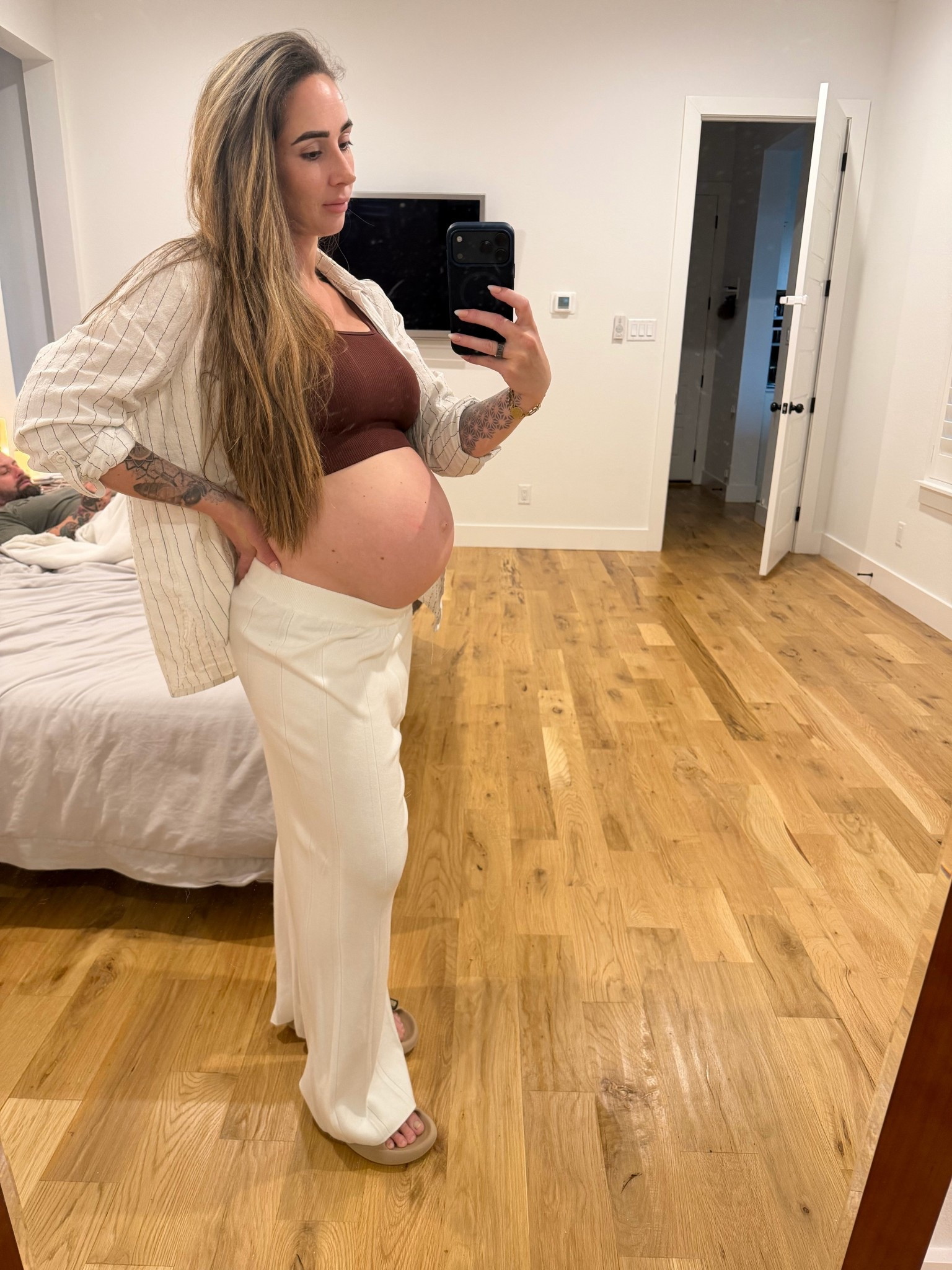 Comfy cozy underbump outfit for the night at home on the couch 😝 More Mom Uniform on my LTK!

#LTKBump #LTKmomlife #LTKootd
