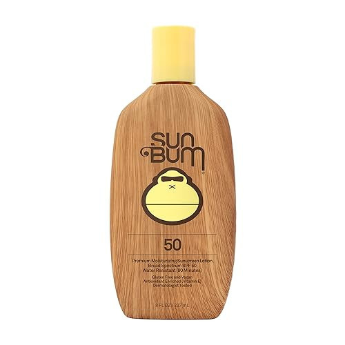 Sun Bum Original SPF 50 Sunscreen Body Lotion - Broad Spectrum Moisturizing Sunscreen with Vitamin E - Hawaii 104 Act Compliant (Made without Octinoxate & Oxybenzone) - 8 oz | Amazon (US)