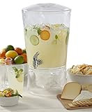 CreativeWare Sculptured Beverage Dispenser, Clear | Amazon (US)