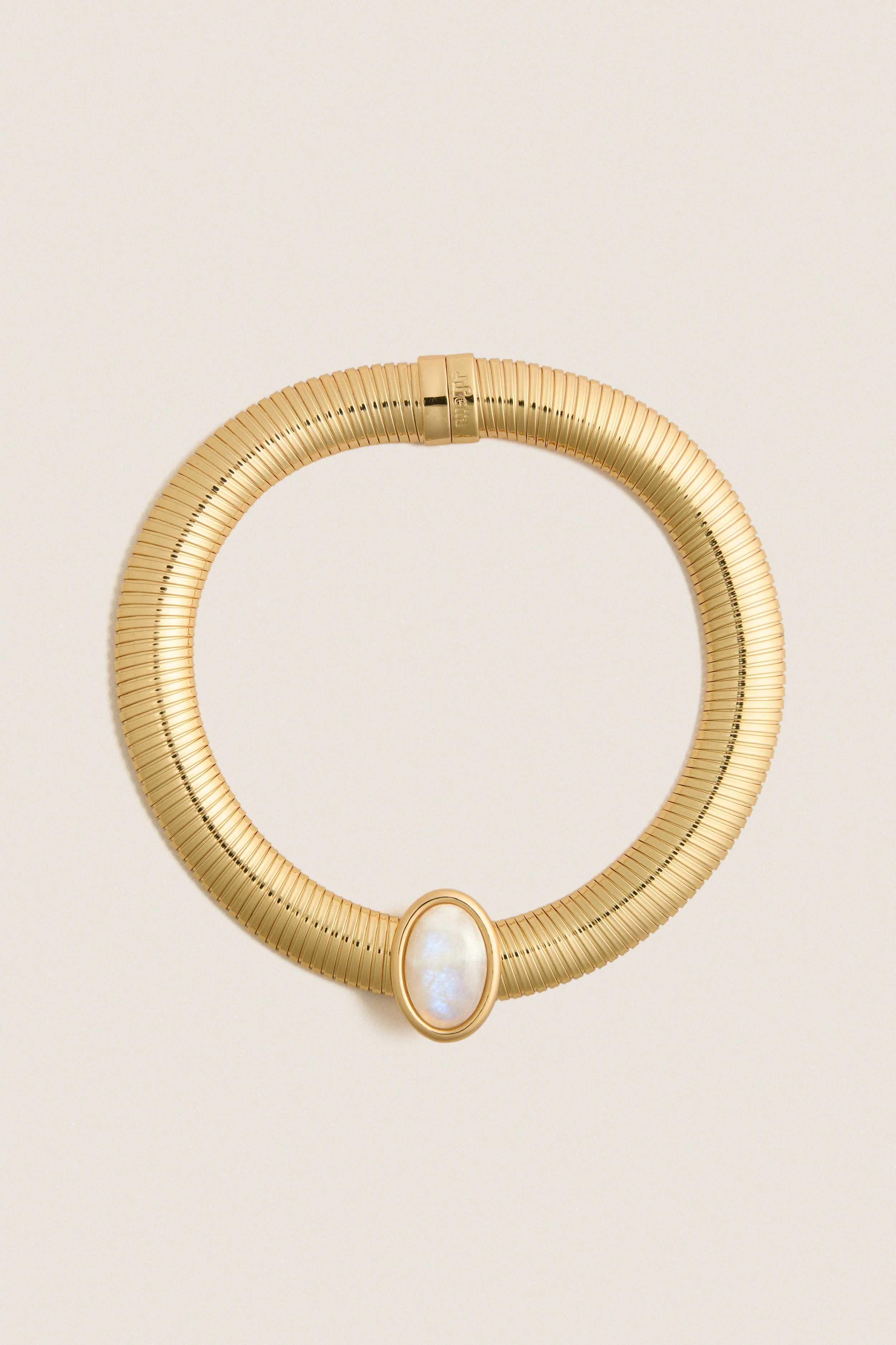 Gold and White Opyum Necklace | Tuckernuck (US)