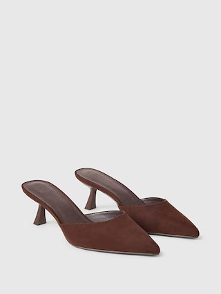 Vegan Suede Kitten Heels | Gap (US)