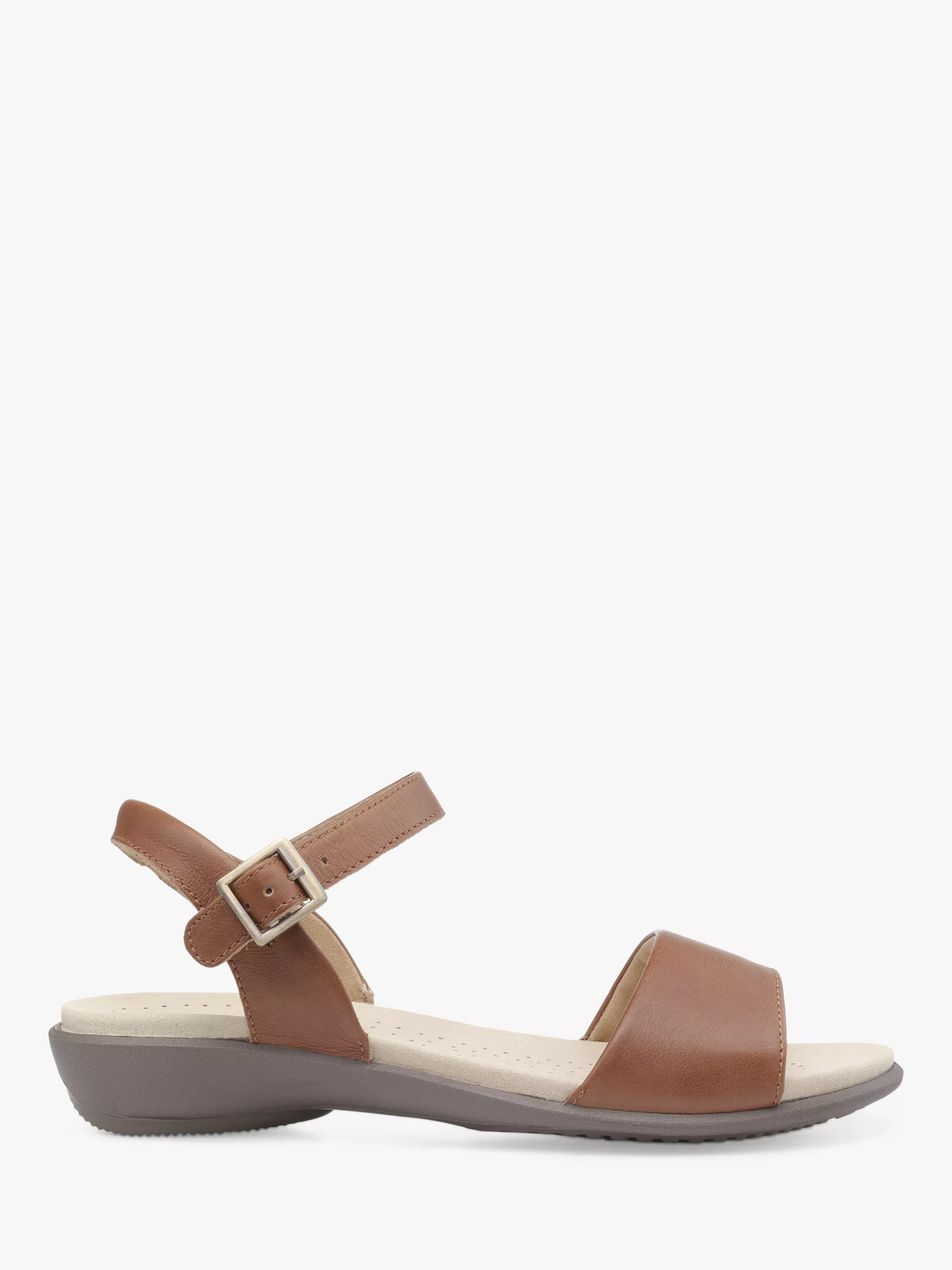 Tropic Leather Strappy Sandals, Rich Tan | John Lewis (UK)