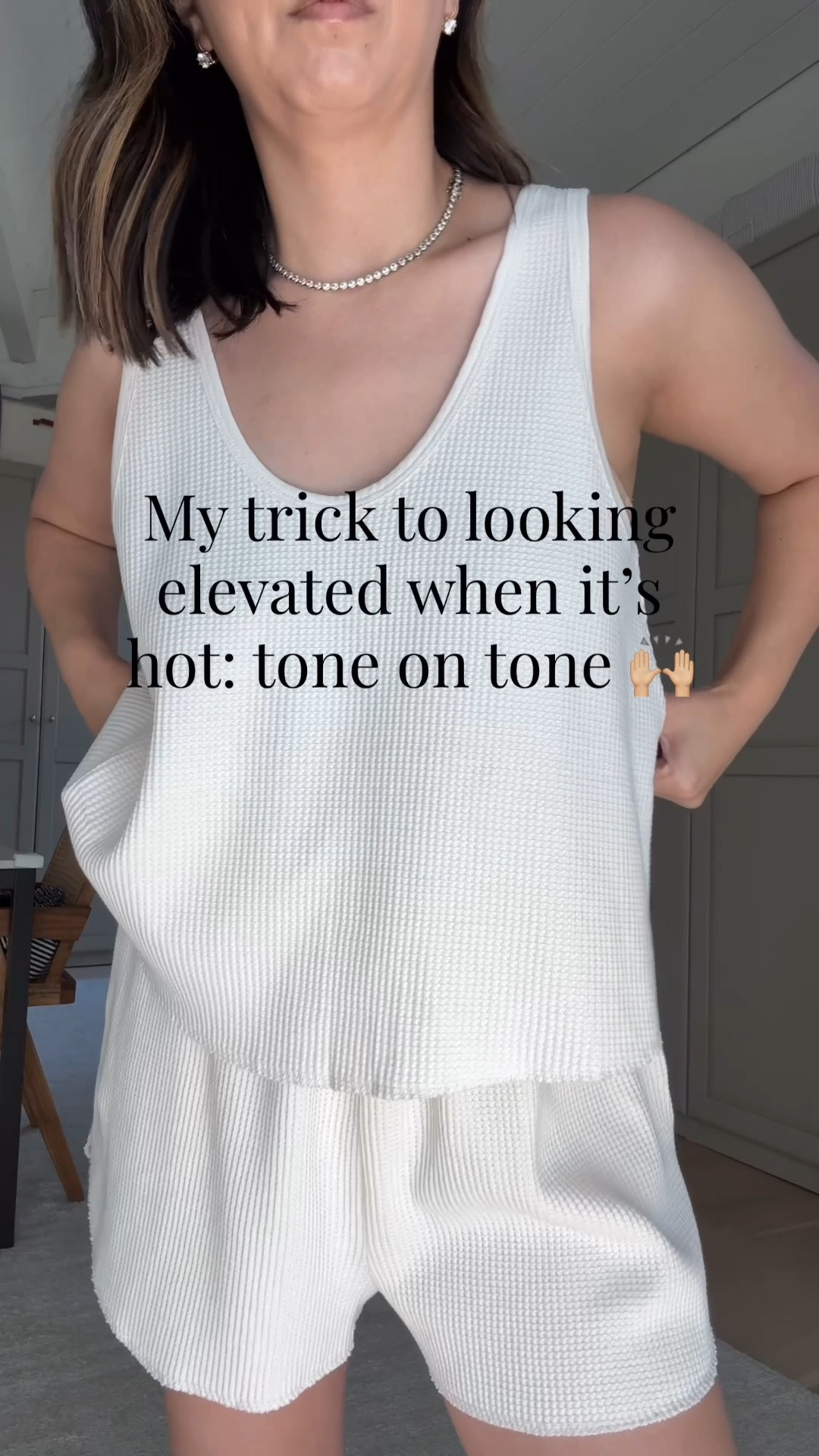 When it’s super hot keep it simple - love a good barely there set and going toke on tone rally keeps it easy

Zara tank small
Zara shorts large
Tkees sandals 5
The Row tote medium
Celine sunglasses
Dorsey James necklace 15”
Electric Picks earrings

#LTKgrwm #LTKmomlife #LTKPetite
