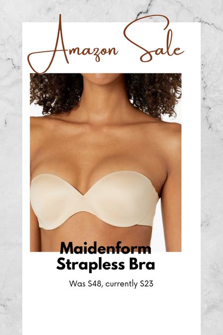 Strapless push up bra on sale for Amazon prime day!!

#LTKbeauty #LTKsalealert #LTKunder50