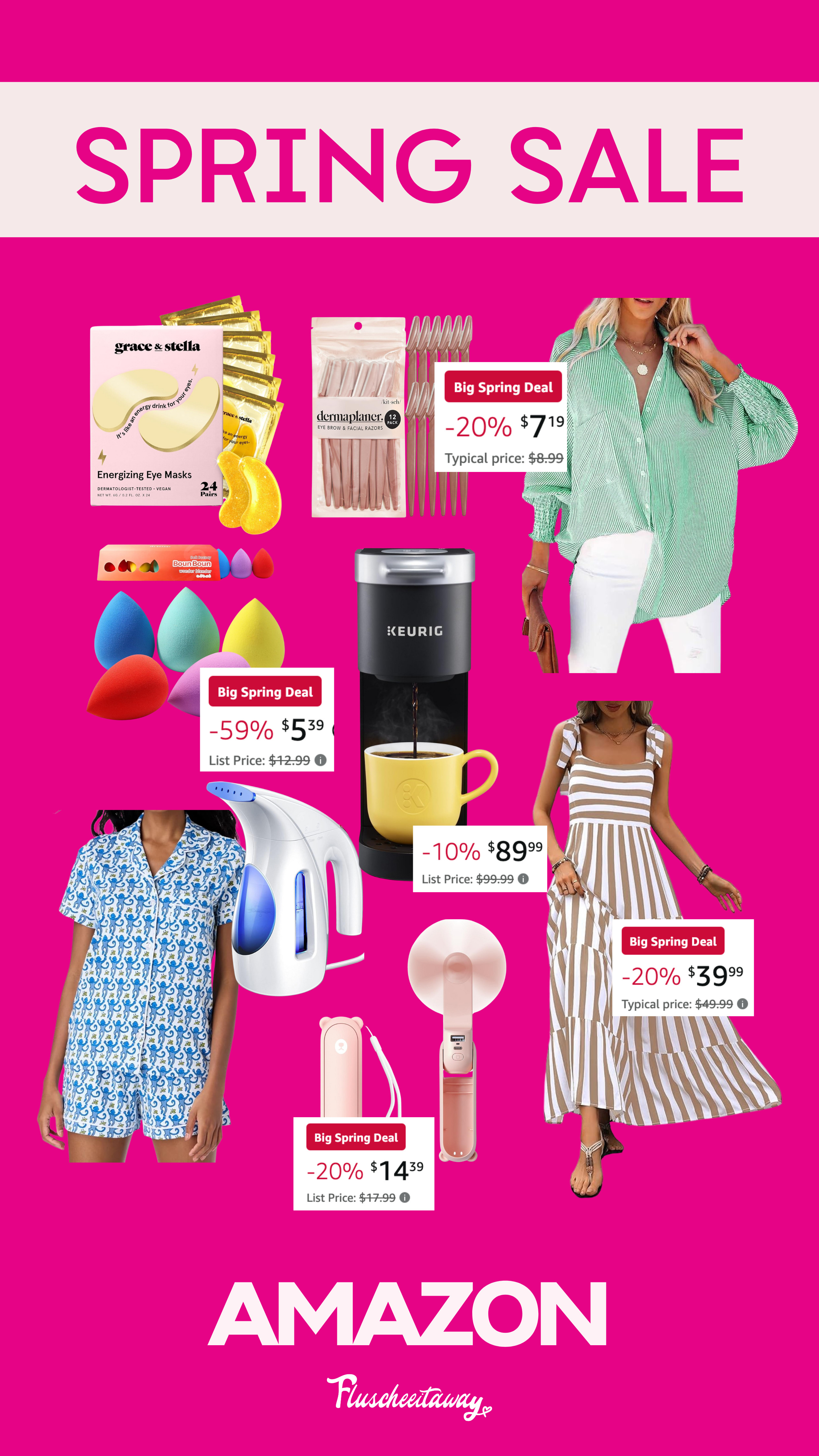How cute are these spring styles?! All on sale part of the Amazon spring sale!

amazon spring sale, amazon finds, amazon fashion, amazon striped dress, amazon beauty 

 #LTKSeasonal #LTKFindsUnder50 #LTKFindsUnder100