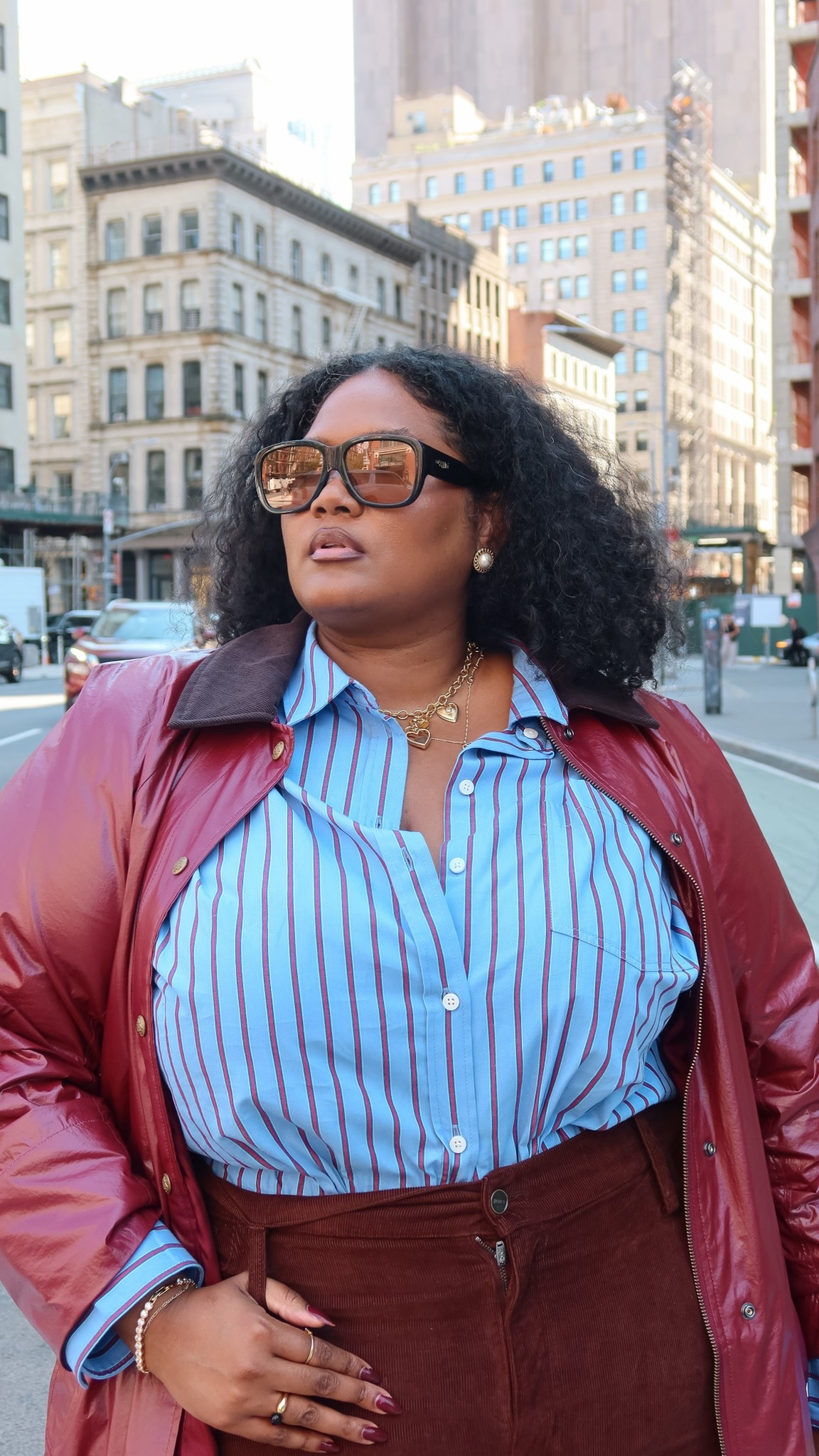 Color combo I’m loving this Fall: as we know by now, Burgundy  is one of the hottest trend of this fall season, but that doesn’t mean you cannot play around with it pair with Blue it’s like a match made in heaven

#LTKNYFW #LTKStyleTip #LTKPlusSize