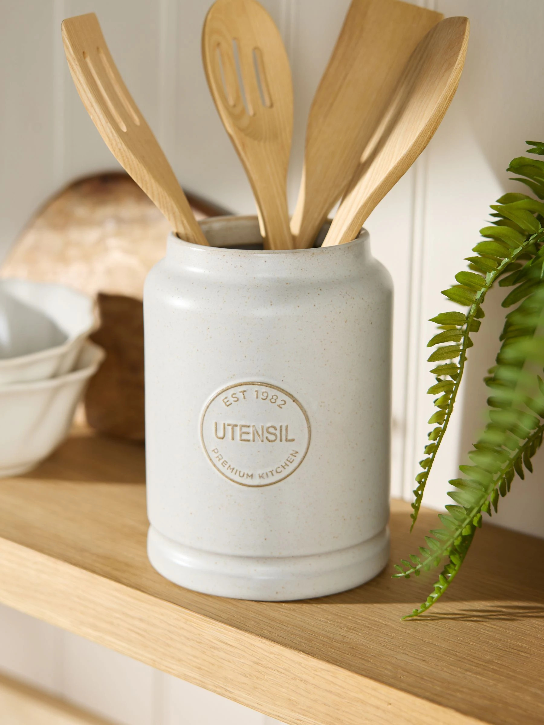 Next Natural Country Badge Utensil Pot | Next US