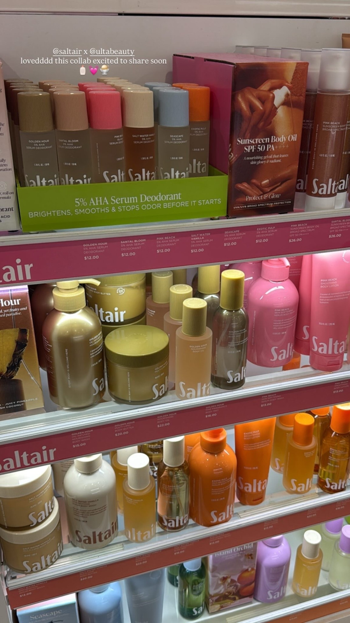 ummm hiii! some of these saltair products are on sale NOWWW 

you know i love these so get your hands on them while you can 😍

skincare, body lotion, body oil, body mist, fragrancee

#LTKHoliday #LTKBeauty #LTKGiftGuide