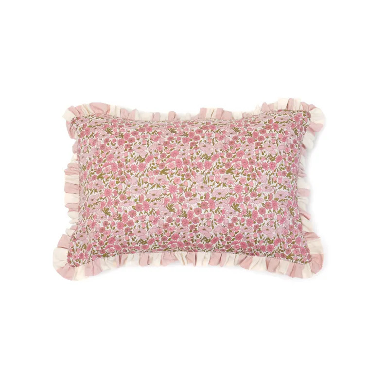 Cushion Made From Liberty Fabric 'poppy and Daisy Pink' - Etsy | Etsy (US)