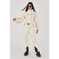 Ivory Membrana One Piece Fringe Waterproof Ski Suit Fringed Warm Jacket For Winter Stylish Women's S | Etsy (US)