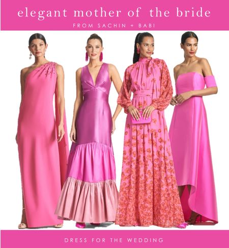 Hot pink formal dresses- perfect for a stylish mother of the bride dress or summer black tie wedding. Follow Dress for the Wedding on the LIKEtoKNOW.it shopping app to get the product details for this look and more cute dresses, wedding guest dresses, wedding dresses, and bridal accessories, plus wedding decor and gift ideas! 

#LTKSeasonal #LTKwedding #LTKover40