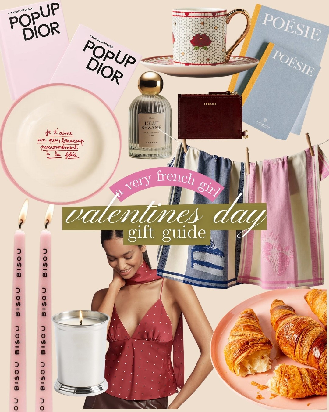 
French Girl Valentines Day Gift Guide💅🏻🥐💘

Valentines outfit women, European style, beauty essentials, feminine style, affordable gift ideas, Pinterest aesthetic fashion, spring home decor, baking must haves, everyday perfume, date night outfit 

#LTKfoodie #LTKBeauty #LTKHome