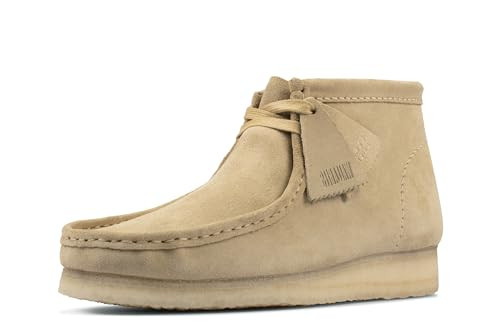Clarks Originals Men's Wallabee Boot, Maple Suede, 7.5 Medium US | Amazon (US)
