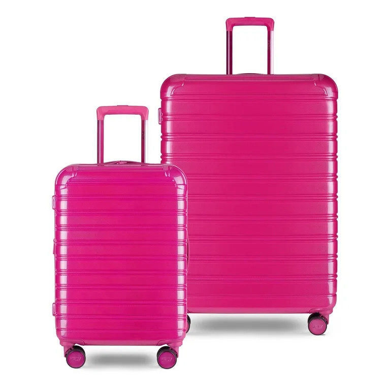 iFLY Fibertech 3.0 2-Piece Expandable Hardside Spinner Luggage Set \u2013 20" Carry-On & 28" Chec... | Walmart (US)