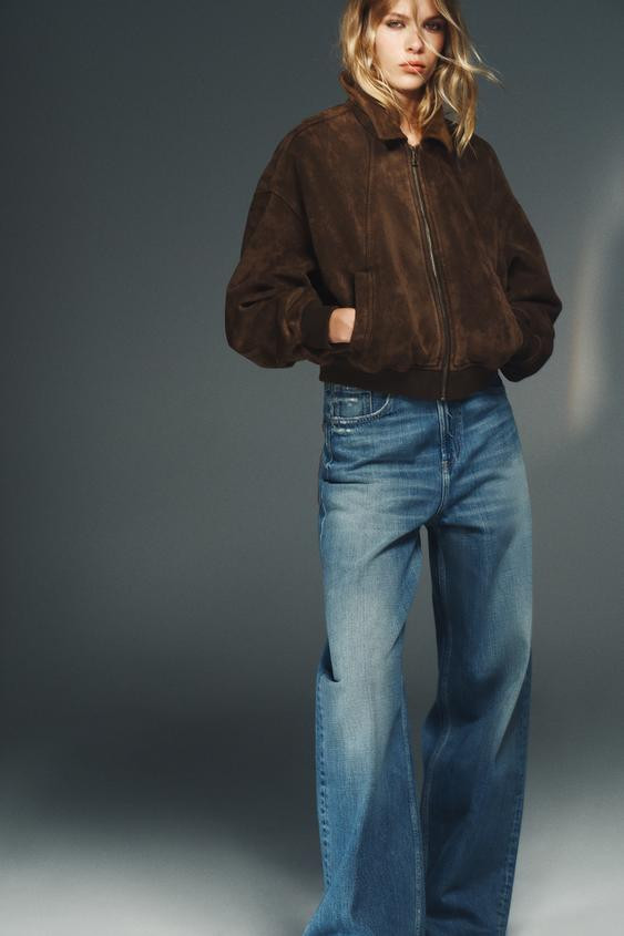 FAUX SUEDE JACKET | Zara US